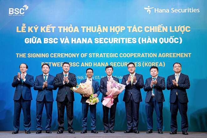 Hana Securities signs strategic MOU with BIDV Securities, Vietnam