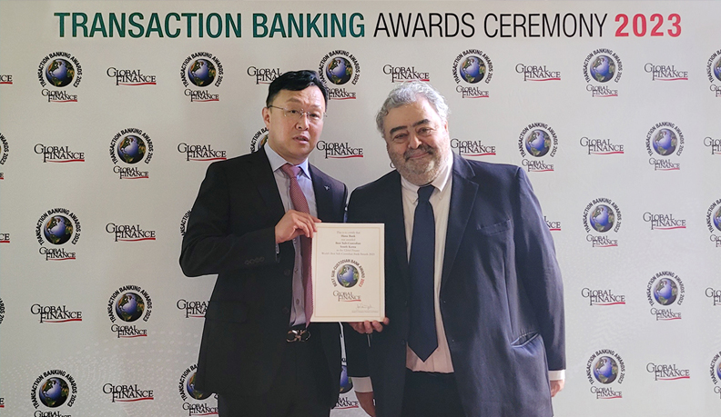 Hana Bank Wins “Best Sub-Custodian Bank in Korea 2023” Award from Global Finance